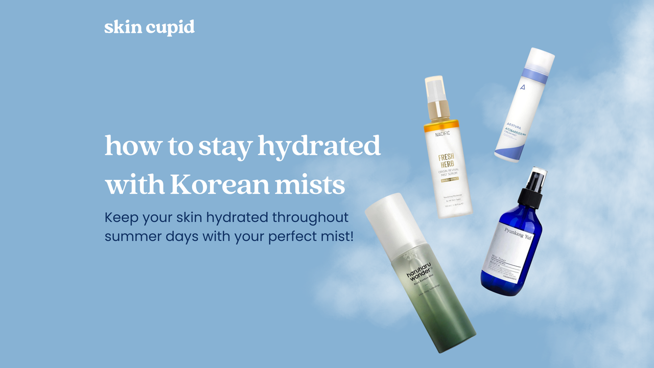 How to Stay Hydrated During Summer with Korean Mists