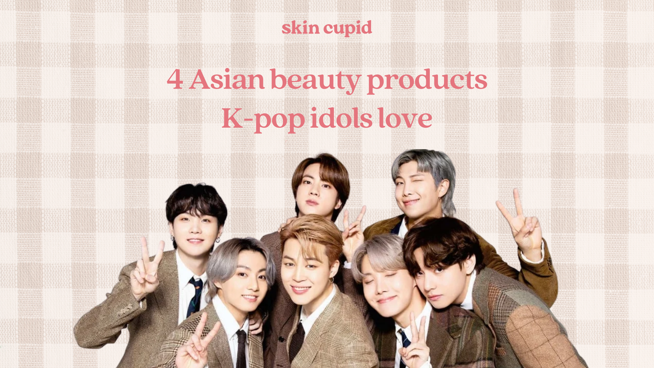 4 Asian Beauty products Kpop Idols love