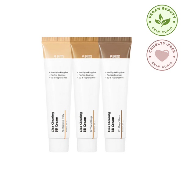 PURITO - Cica Clearing BB Cream - 6 Colors