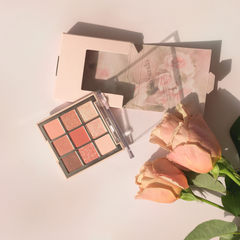 DASIQUE Shadow Palette #02 Rose Petal with packaging