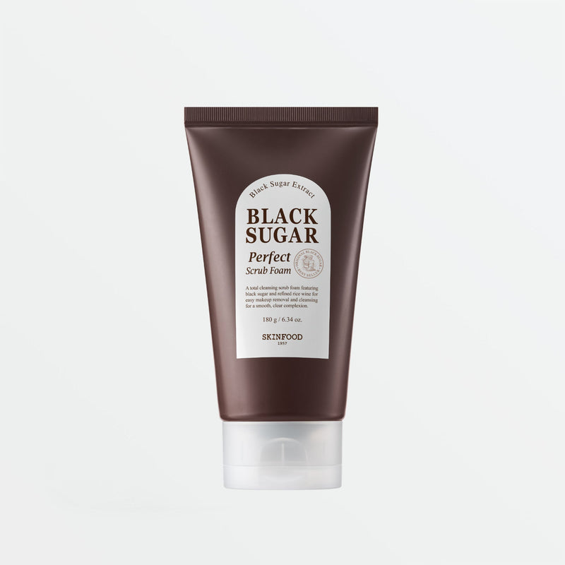 SKINFOOD Black Sugar Perfect Scrub Foam (180ml)